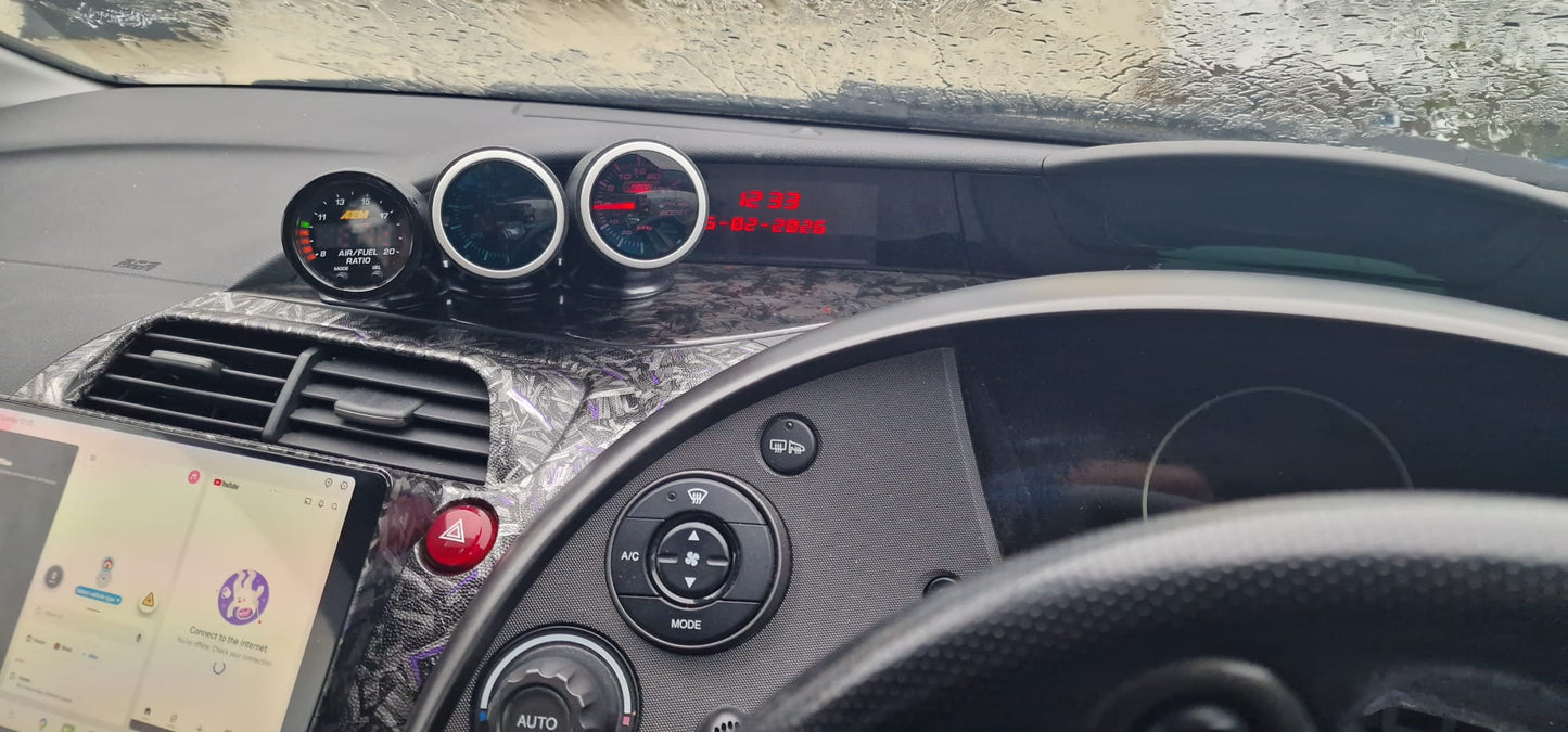 Honda Civic FN2 - 3 Gauge Pod