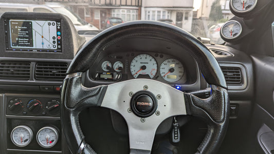 Subaru GC Head Unit Relocation Pod - MK1